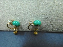 CZECH GLASS SET GOOD EAR B